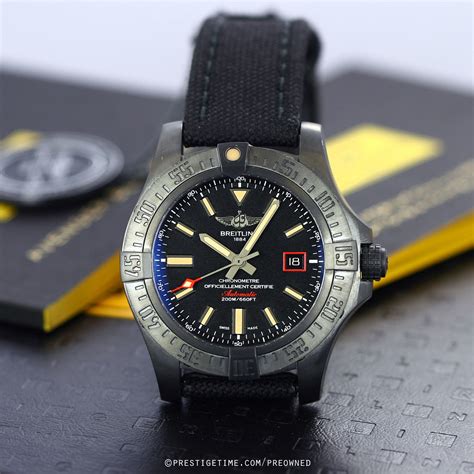 used breitling avenger blackbird|breitling avenger 44 blackbird.